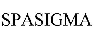 SPASIGMA trademark