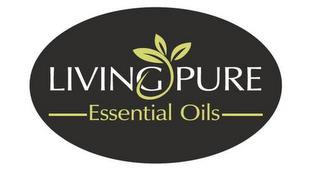 LIVING PURE ESSENTIAL OILS trademark