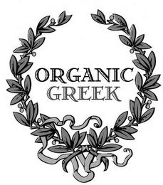 ORGANIC GREEK trademark