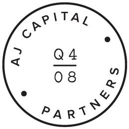 AJ CAPITAL PARTNERS Q4 08 trademark