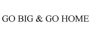 GO BIG & GO HOME trademark