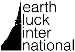 EARTH LUCK INTER NATIONAL trademark