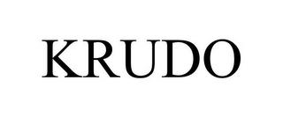 KRUDO trademark