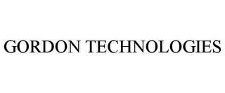 GORDON TECHNOLOGIES trademark