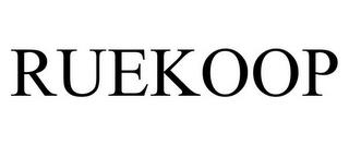 RUEKOOP trademark