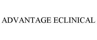 ADVANTAGE ECLINICAL trademark