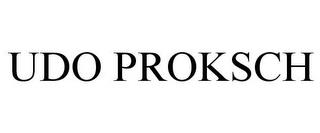 UDO PROKSCH trademark