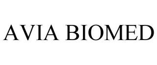 AVIA BIOMED trademark