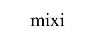 MIXI trademark