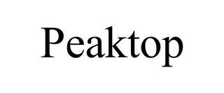 PEAKTOP trademark