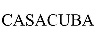 CASACUBA trademark