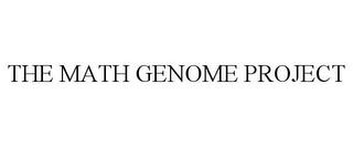 THE MATH GENOME PROJECT trademark