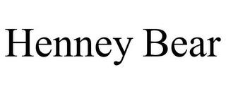 HENNEY BEAR trademark