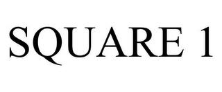 SQUARE 1 trademark