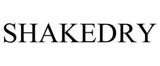 SHAKEDRY trademark