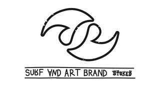 S SURF AND ART BRAND STOKED trademark