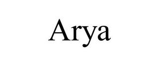 ARYA trademark