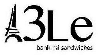 3LE BANH MI SANDWICHES trademark