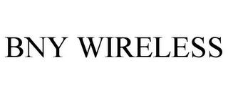 BNY WIRELESS trademark