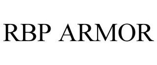 RBP ARMOR trademark