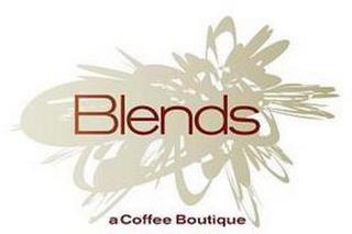 BLENDS A COFFEE BOUTIQUE trademark