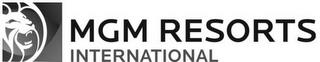 MGM RESORTS INTERNATIONAL trademark