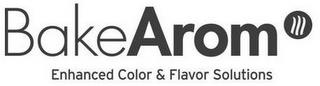 BAKEAROM ENHANCED COLOR & FLAVOR SOLUTIONS trademark