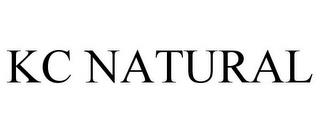 KC NATURAL trademark