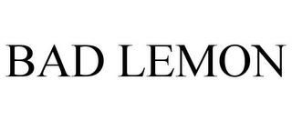 BAD LEMON trademark