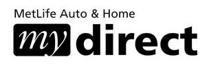 METLIFE AUTO & HOME MY DIRECT trademark