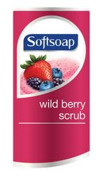 SOFTSOAP WILD BERRY SCRUB trademark