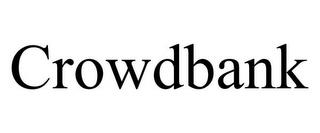 CROWDBANK trademark