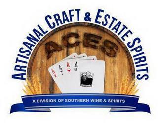 ARTISANAL CRAFT & ESTATES SPIRITS ACES A DIVISION OF SOUTHERN WINE & SPIRITS trademark