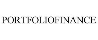 PORTFOLIOFINANCE trademark