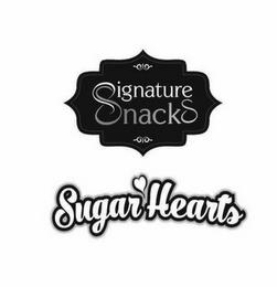 SIGNATURE SNACKS SUGAR HEARTS trademark