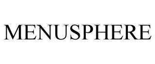 MENUSPHERE trademark