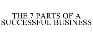 THE 7 PARTS OF A SUCCESSFUL BUSINESS trademark