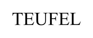 TEUFEL trademark