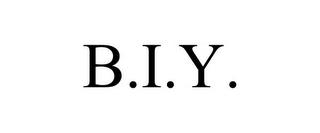 B.I.Y. trademark