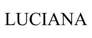 LUCIANA trademark