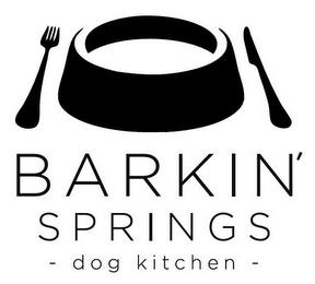 BARKIN' SPRINGS DOG KITCHEN trademark