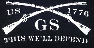 THE WORDS "THIS WE'LL DEFEND"; THE LETTERS "GS" AND "US"; THE NUMBERS "1776" trademark