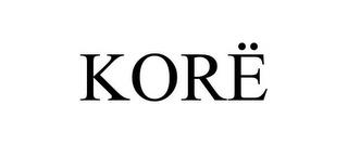 KORË trademark