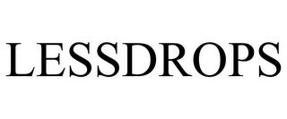 LESSDROPS trademark