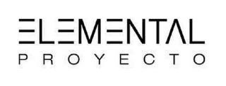 ELEMENTAL PROYECTO trademark