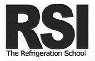 RSI THE REFRIGERATION SCHOOL trademark