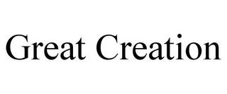 GREAT CREATION trademark