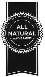 ALL NATURAL WAYNE FARMS trademark