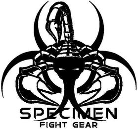 SPECIMEN FIGHT GEAR trademark