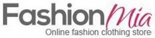 FASHIONMIA ONLINE FASHION CLOTHING STORE trademark